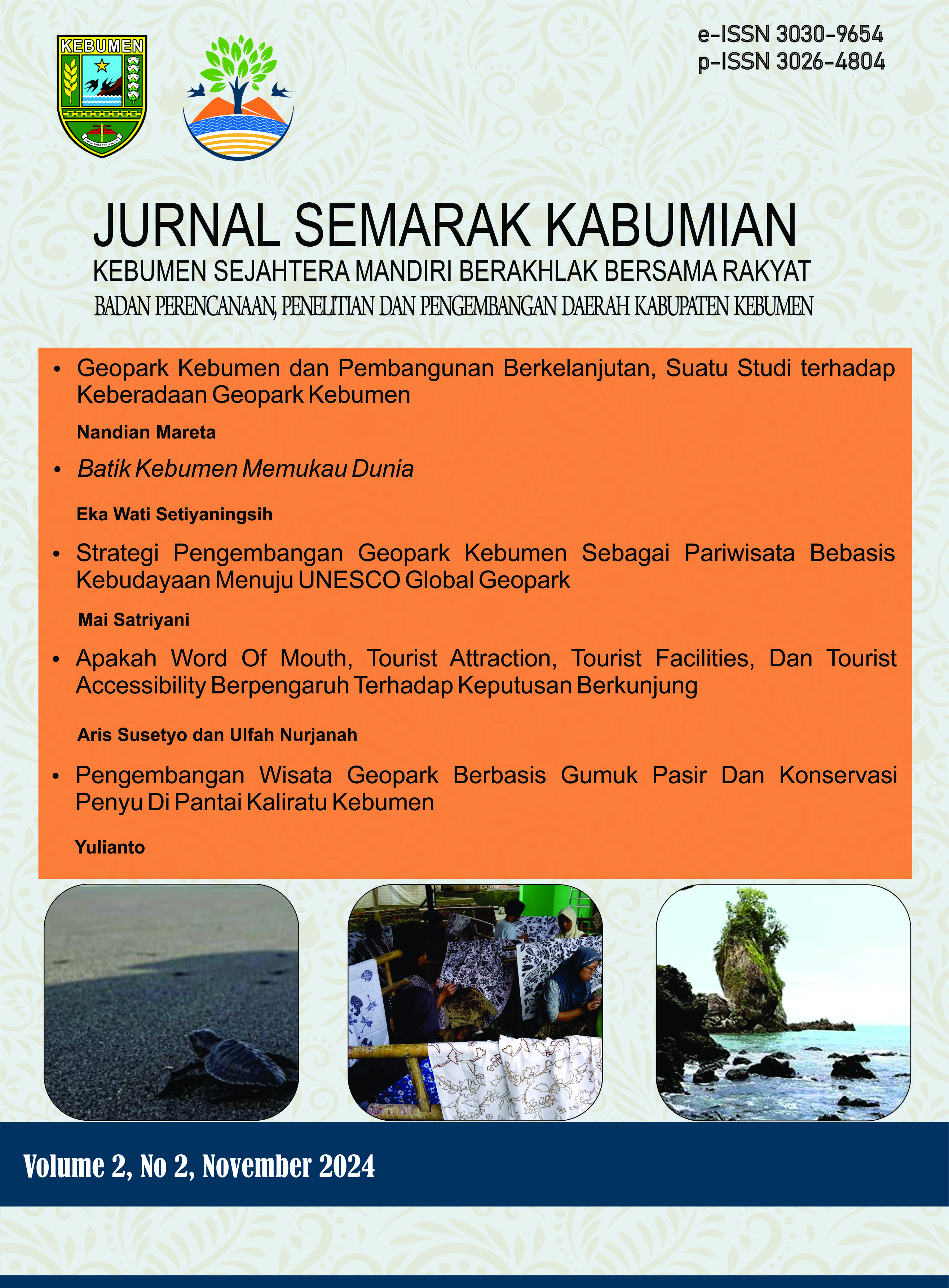 					Lihat Vol 2 No 2 (2024): Jurnal Semarak Kabumian
				